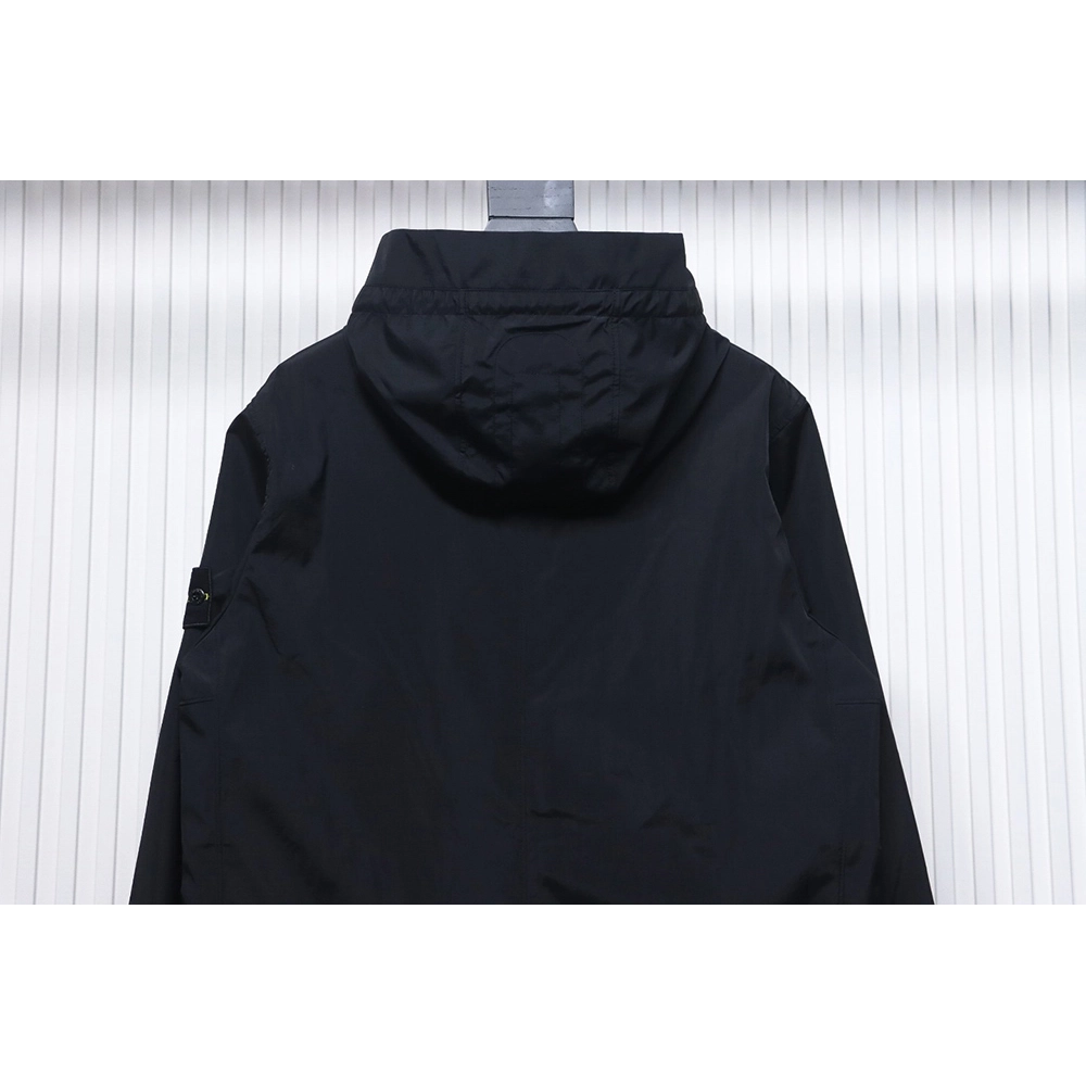 Stone Island arm island logo 3Ltc hooded jacket,Cheap Replica Reps Stone Island