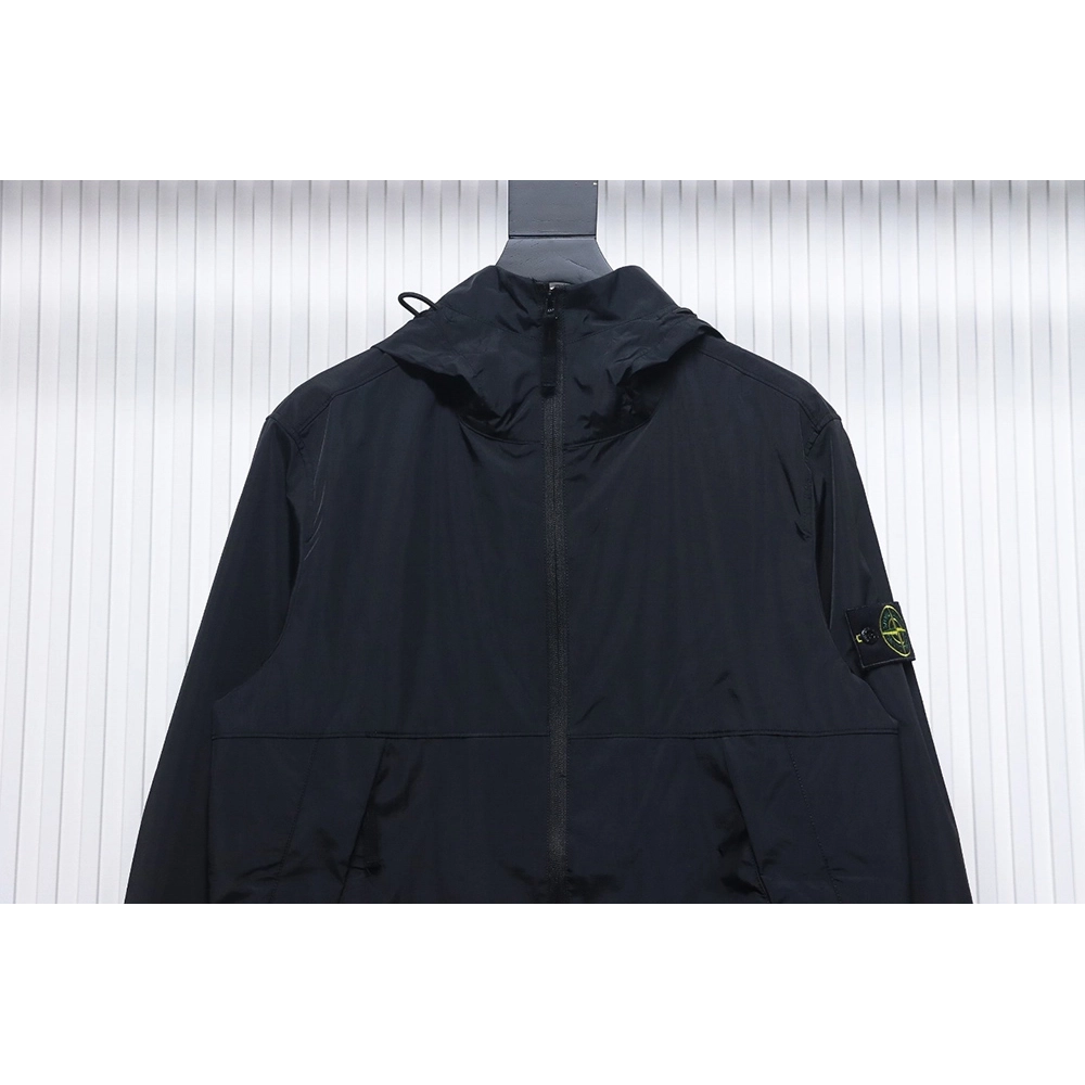 Stone Island arm island logo 3Ltc hooded jacket,Cheap Replica Reps Stone Island