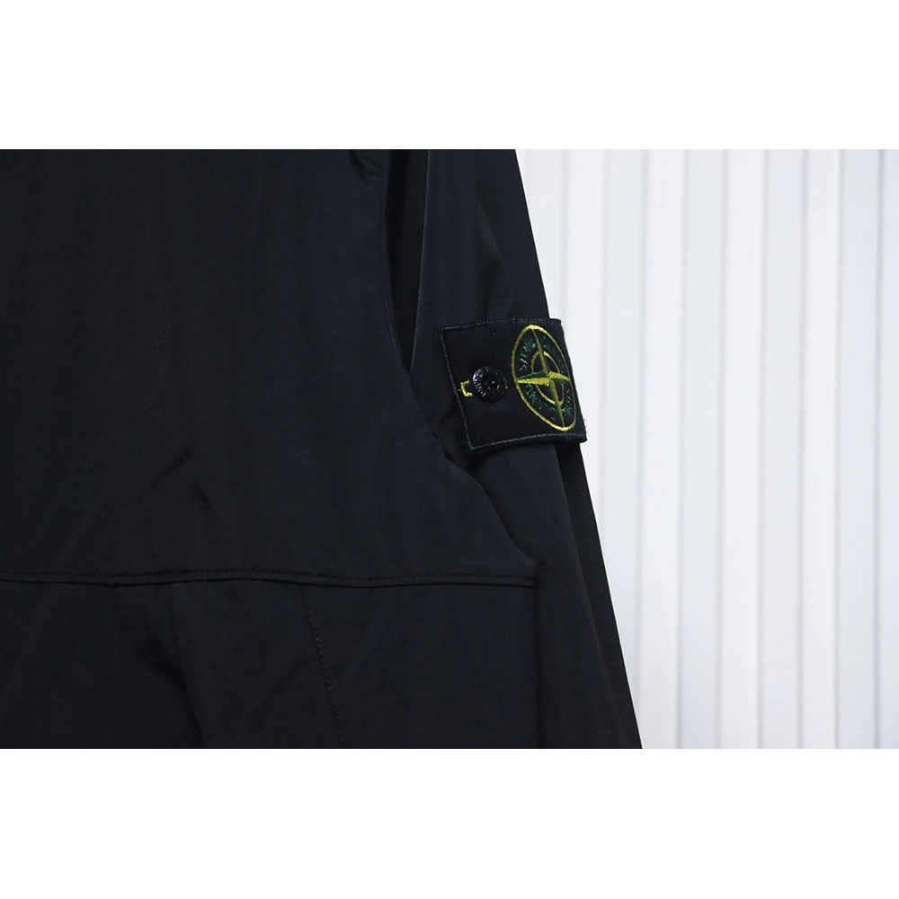Stone Island arm island logo 3Ltc hooded jacket,Cheap Replica Reps Stone Island