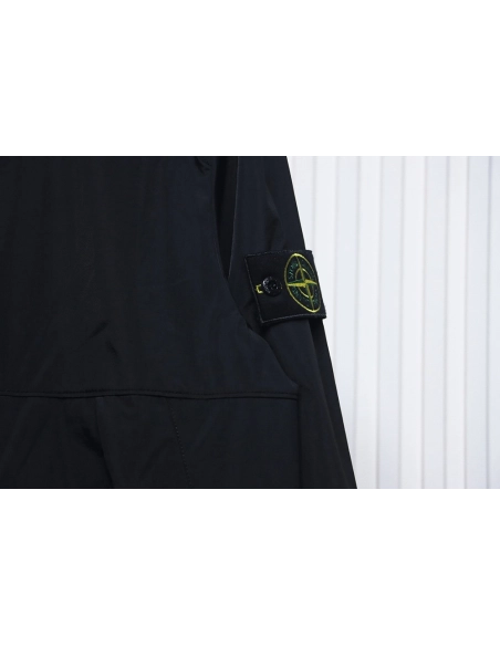 Stone Island arm island logo 3Ltc hooded jacket,Cheap Replica Reps Stone Island