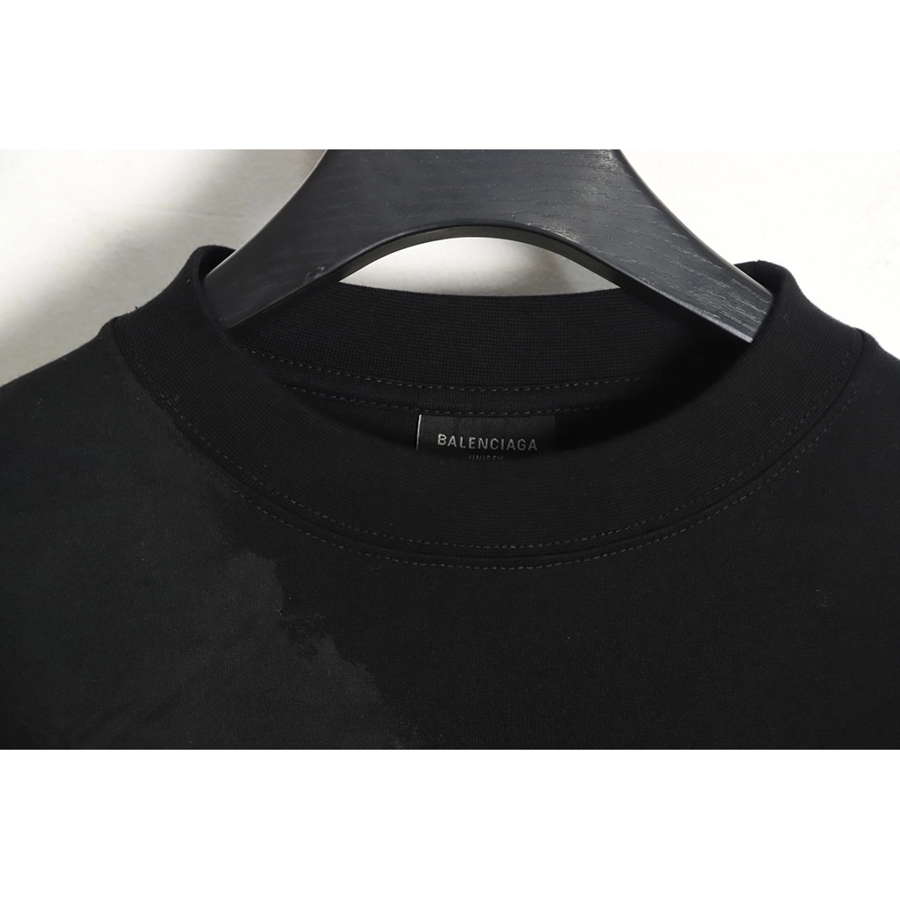 Balenciaga muddyed Sanskrit longsleeved Tshirt,Cheap Replica Reps Balenciaga