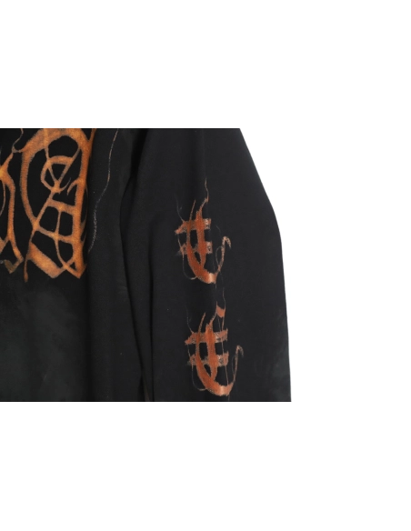 Balenciaga muddyed Sanskrit longsleeved Tshirt,Cheap Replica Reps Balenciaga