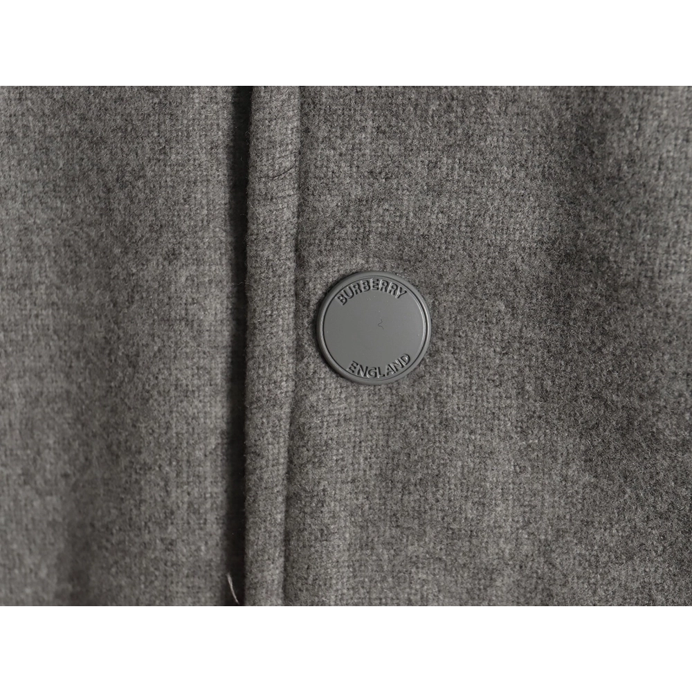 Burberry Grey Paneled Baseball Jacket,Cheap Replica Reps Burberry