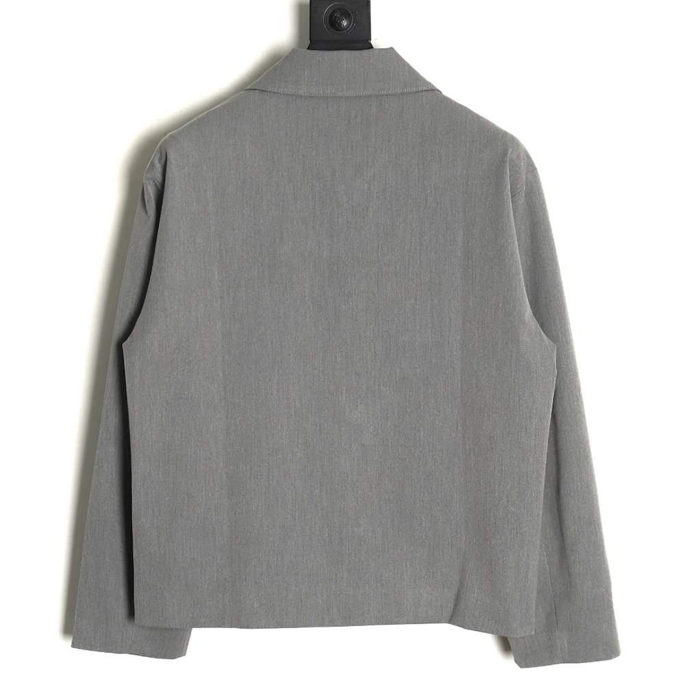 Loewe Threepocket wool cargo lapel jacket,Cheap Replica Reps Loewe