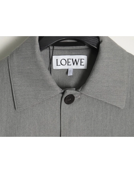 Loewe Threepocket wool cargo lapel jacket,Cheap Replica Reps Loewe