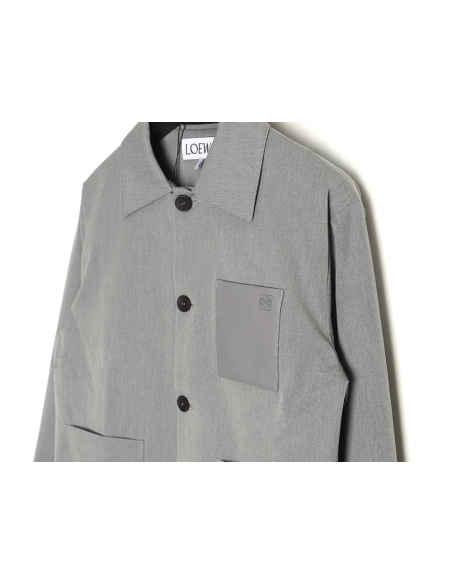 Loewe Threepocket wool cargo lapel jacket,Cheap Replica Reps Loewe
