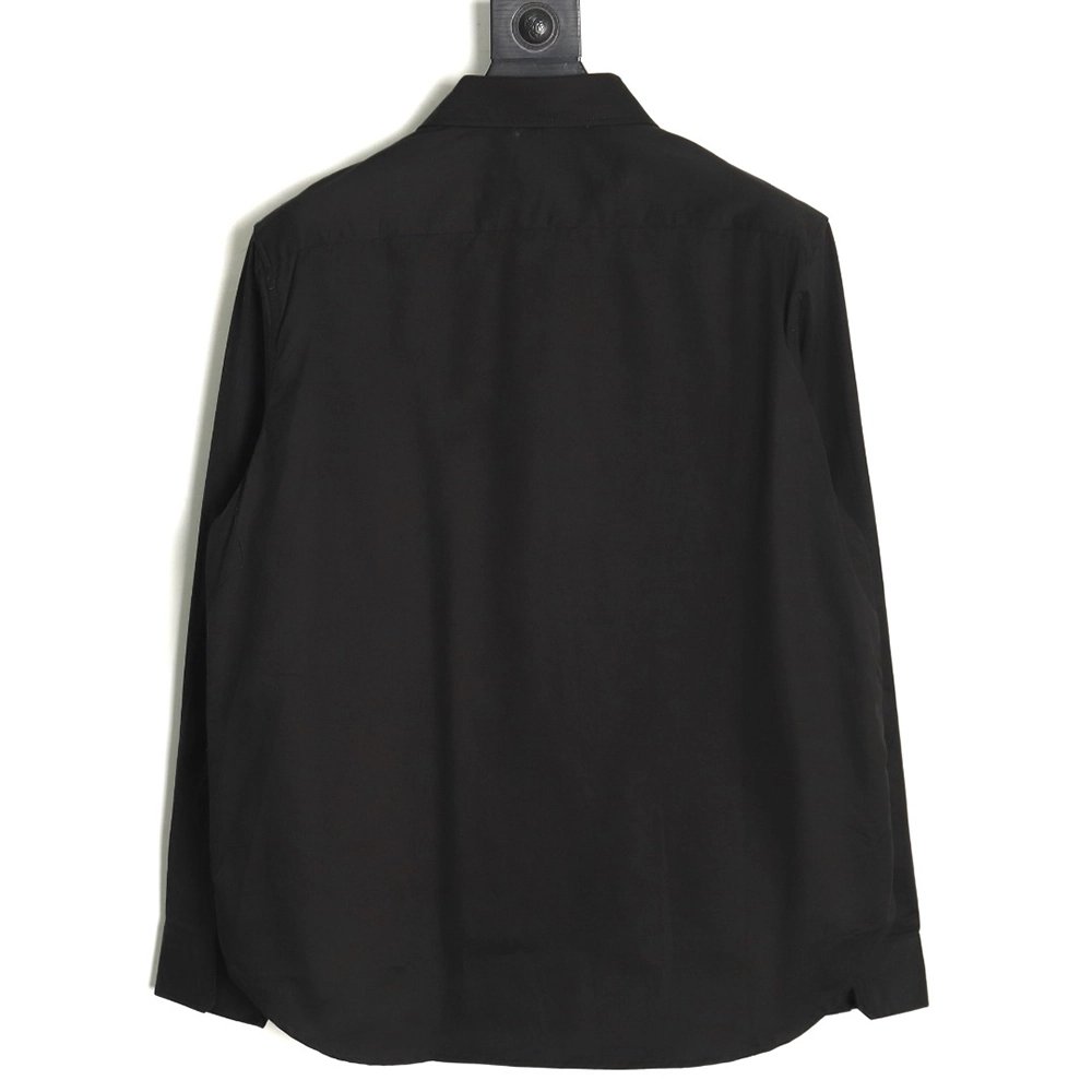 Loewe tricolor embroidered longsleeved shirt TSK2,Cheap Replica Reps Loewe