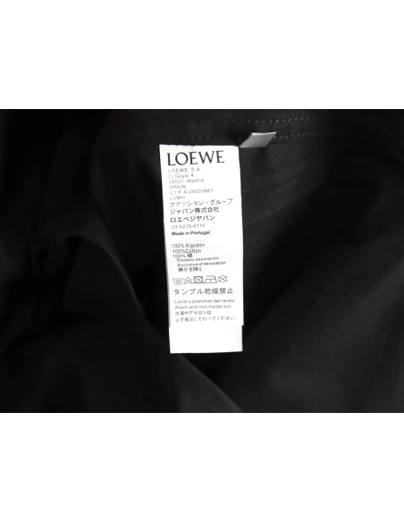 Loewe tricolor embroidered longsleeved shirt TSK2,Cheap Replica Reps Loewe