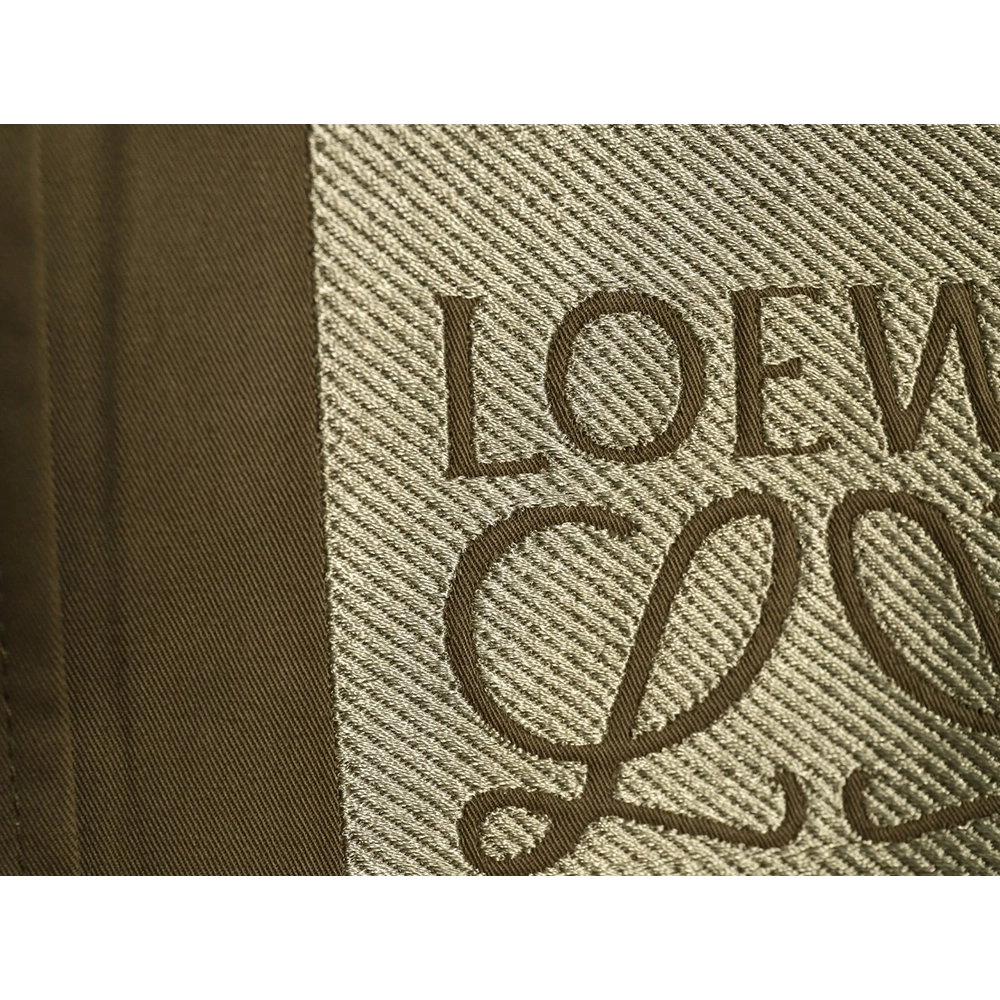 Loewe tricolor embroidered longsleeved shirt TSK1,Cheap Replica Reps Loewe