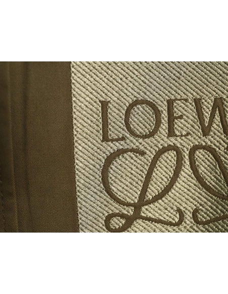 Loewe tricolor embroidered longsleeved shirt TSK1,Cheap Replica Reps Loewe