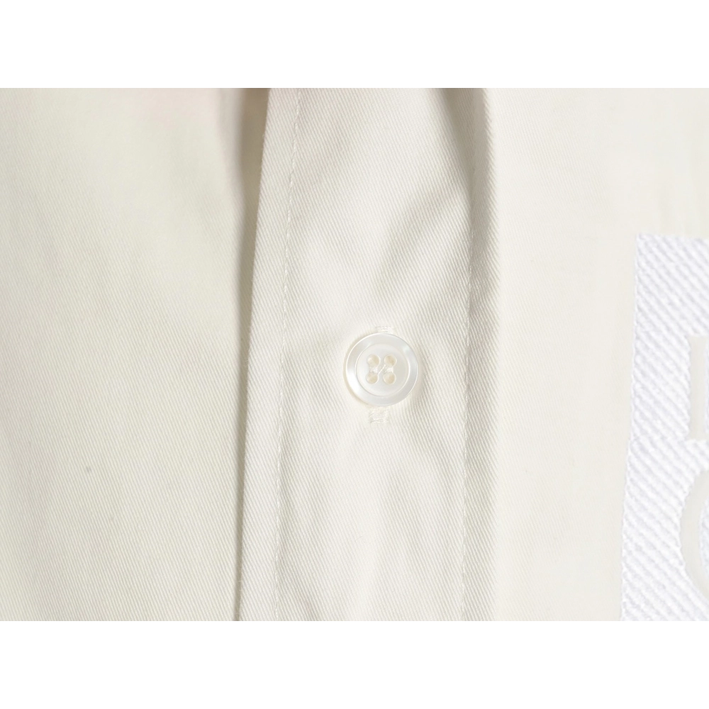 Loewe tricolor embroidered longsleeved shirt,Cheap Replica Reps Loewe