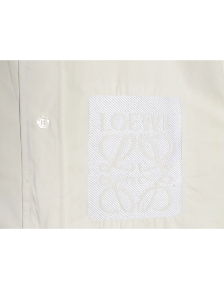 Loewe tricolor embroidered longsleeved shirt,Cheap Replica Reps Loewe