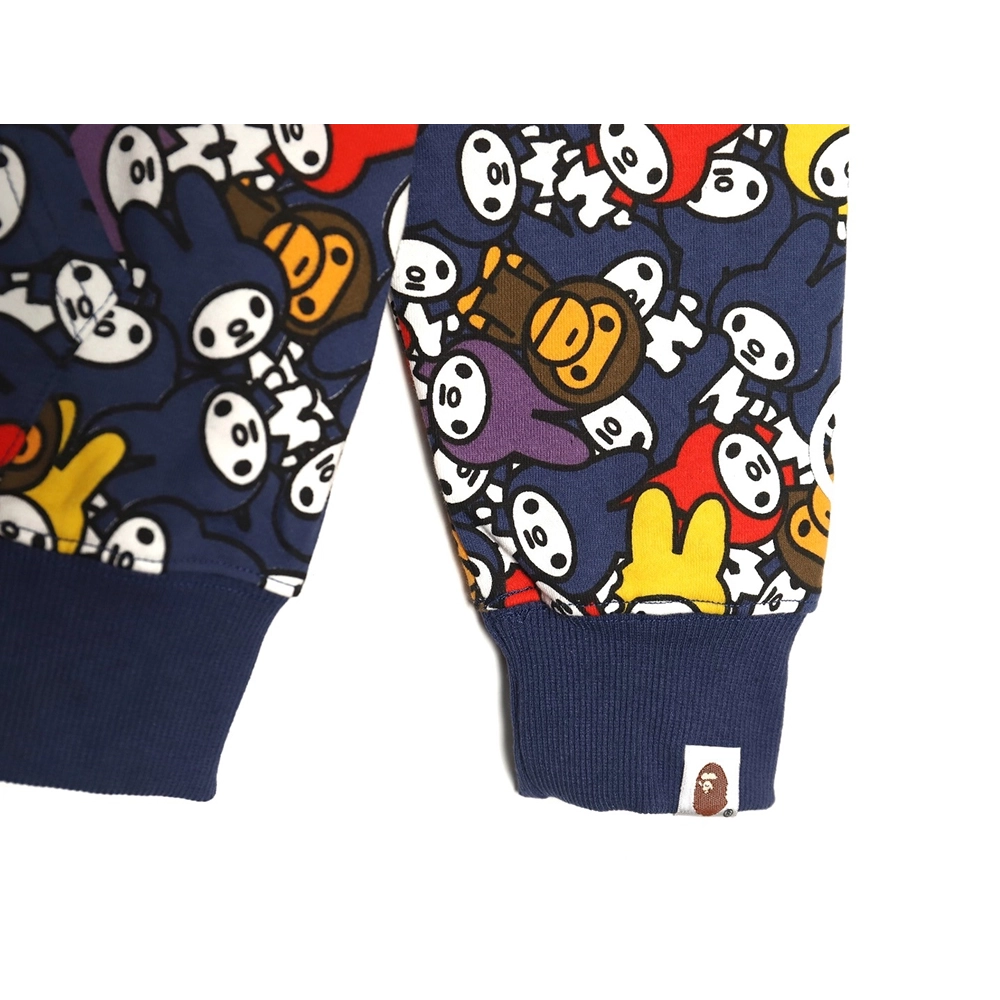 Bape My Melody shark and tiger zipup hoodie,Cheap Replica Reps Bape