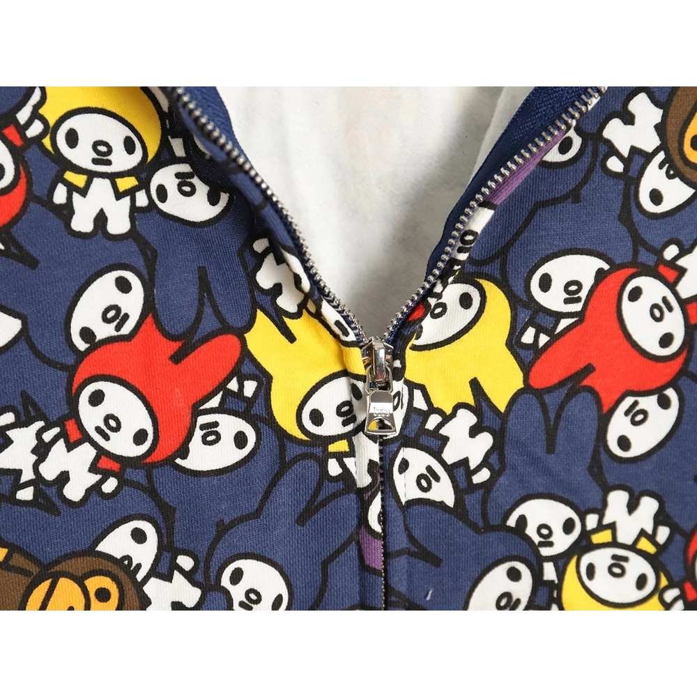 Bape My Melody shark and tiger zipup hoodie,Cheap Replica Reps Bape