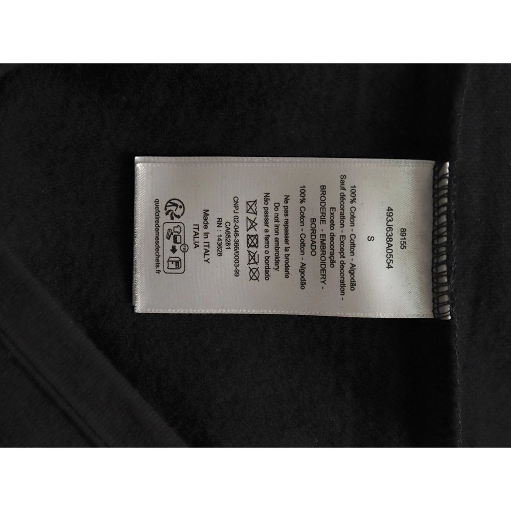 Dior x Stone island joint embroidered sweatshirt,Dior Sweatshirt,Sweatshirt,APPAREL