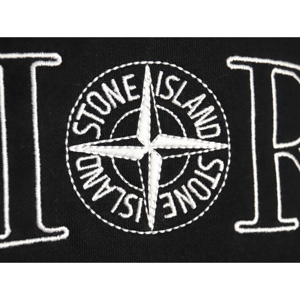 Dior x Stone island joint embroidered sweatshirt,Dior Sweatshirt,Sweatshirt,APPAREL