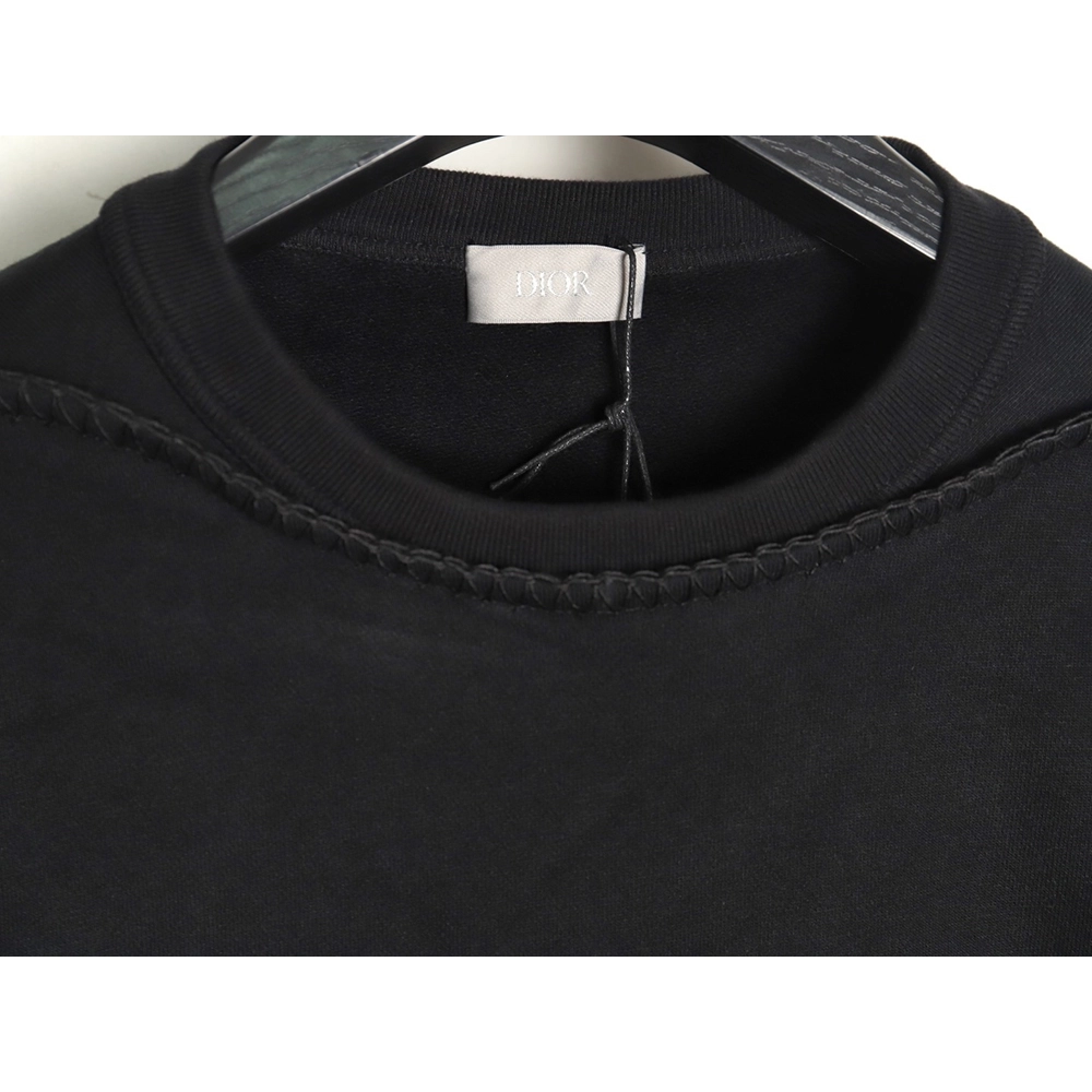 Dior x Stone island joint embroidered sweatshirt,Dior Sweatshirt,Sweatshirt,APPAREL