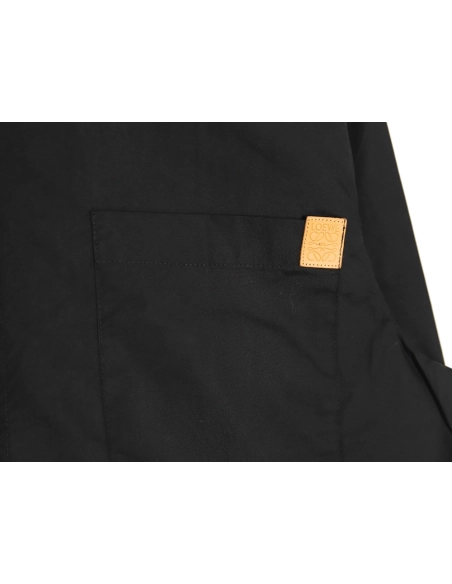 Loewe double sleeve embroidered logo shirt,Loewe Shirt,Shirt,APPAREL