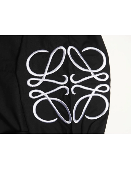 Loewe double sleeve embroidered logo shirt,Loewe Shirt,Shirt,APPAREL