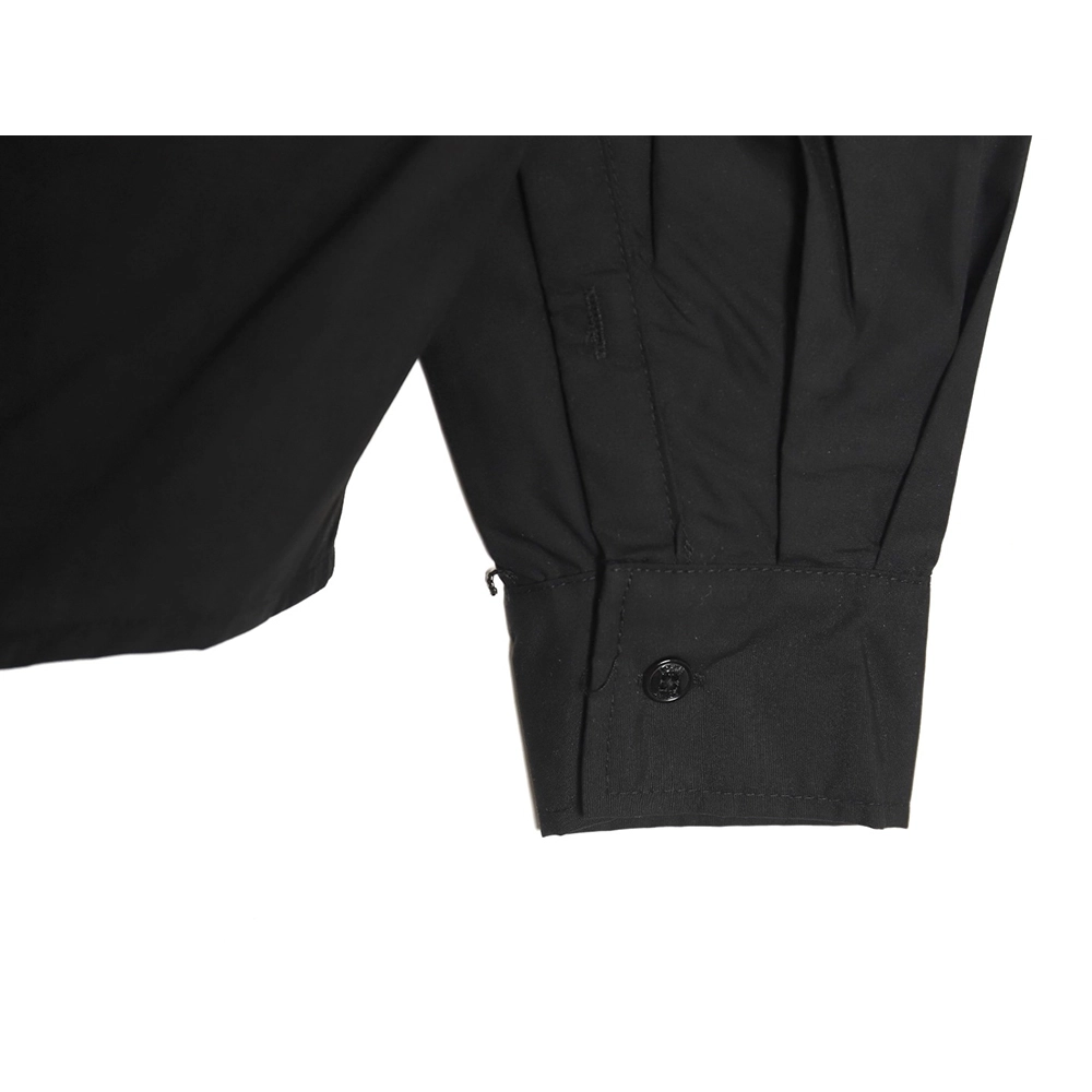 Loewe double sleeve embroidered logo shirt,Loewe Shirt,Shirt,APPAREL