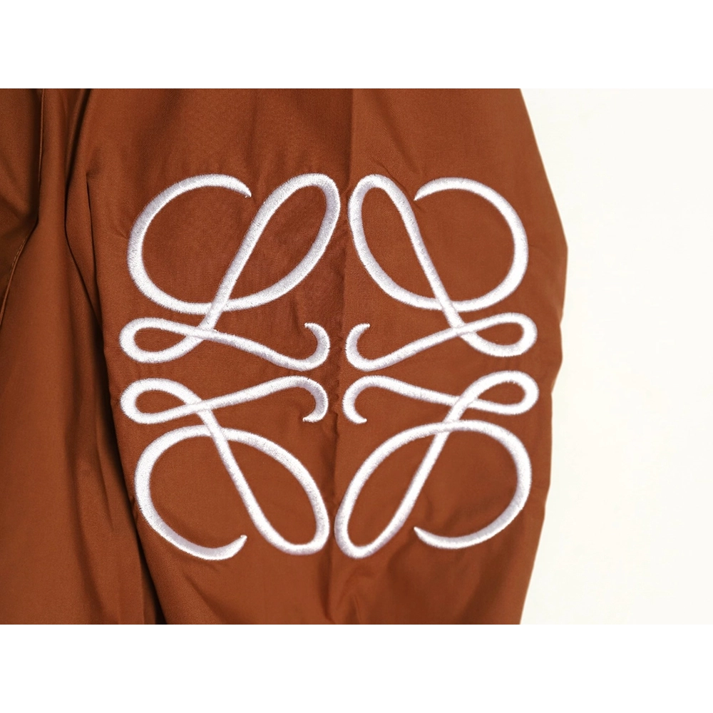 Loewe double sleeve embroidered logo shirt,Loewe Shirt,Shirt,APPAREL