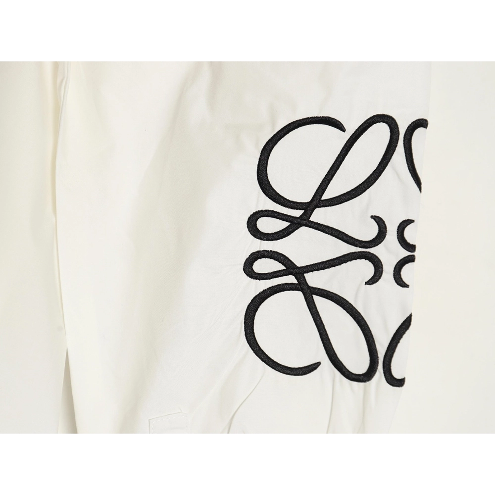 Loewe double sleeve embroidered logo shirt,Loewe Shirt,Shirt,APPAREL