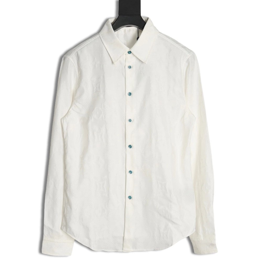 Louis Vuitton breasted jacquard shirt,Louis Vuitton Shirt,Shirt,APPAREL