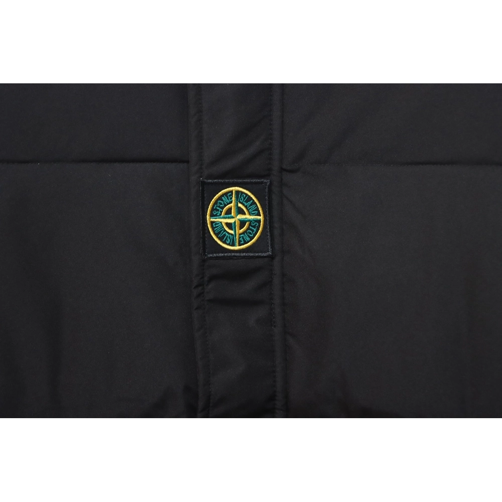 Stone Island Solid Zip Hooded Down Jacket,Stone Island Jacket,Jacket,APPAREL