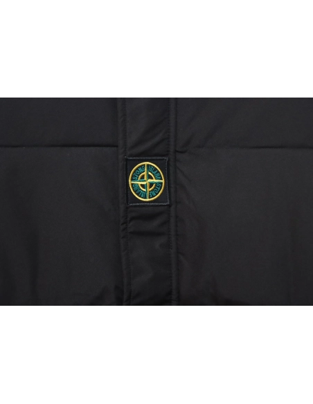 Stone Island Solid Zip Hooded Down Jacket,Stone Island Jacket,Jacket,APPAREL