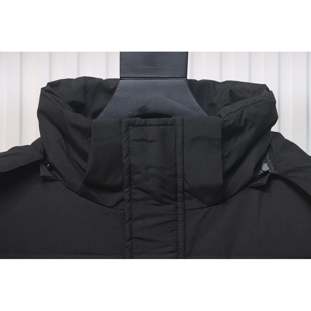 Stone Island Solid Zip Hooded Down Jacket,Stone Island Jacket,Jacket,APPAREL