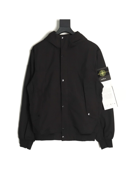 Stone Island breasted Hooded Jacket,Stone Island Jacket,Jacket,APPAREL