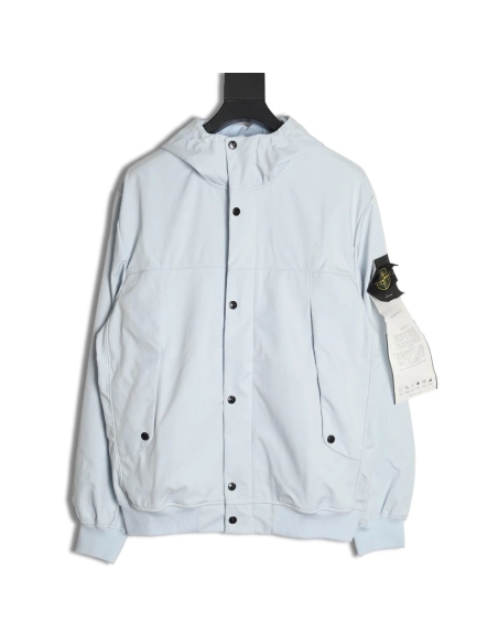 Stone Island breasted Hooded Jacket,Stone Island Jacket,Jacket,APPAREL