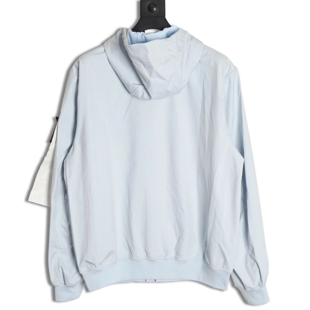 Stone Island breasted Hooded Jacket,Stone Island Jacket,Jacket,APPAREL