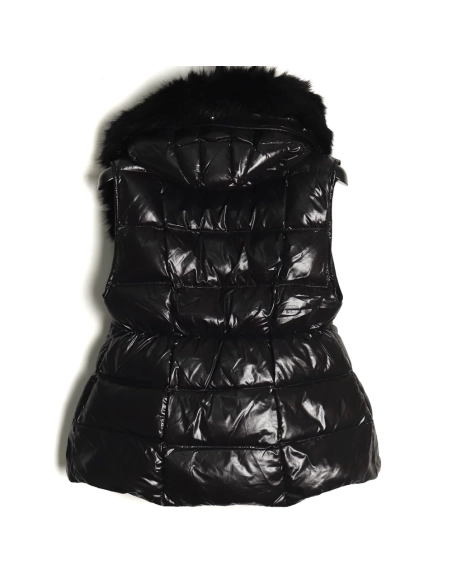 Moncler Hooded Logo Vest Down Jacket,Moncler Jacket,Jacket,APPAREL