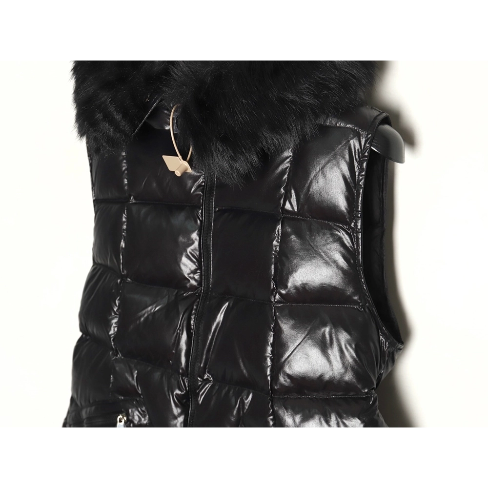 Moncler Hooded Logo Vest Down Jacket,Moncler Jacket,Jacket,APPAREL