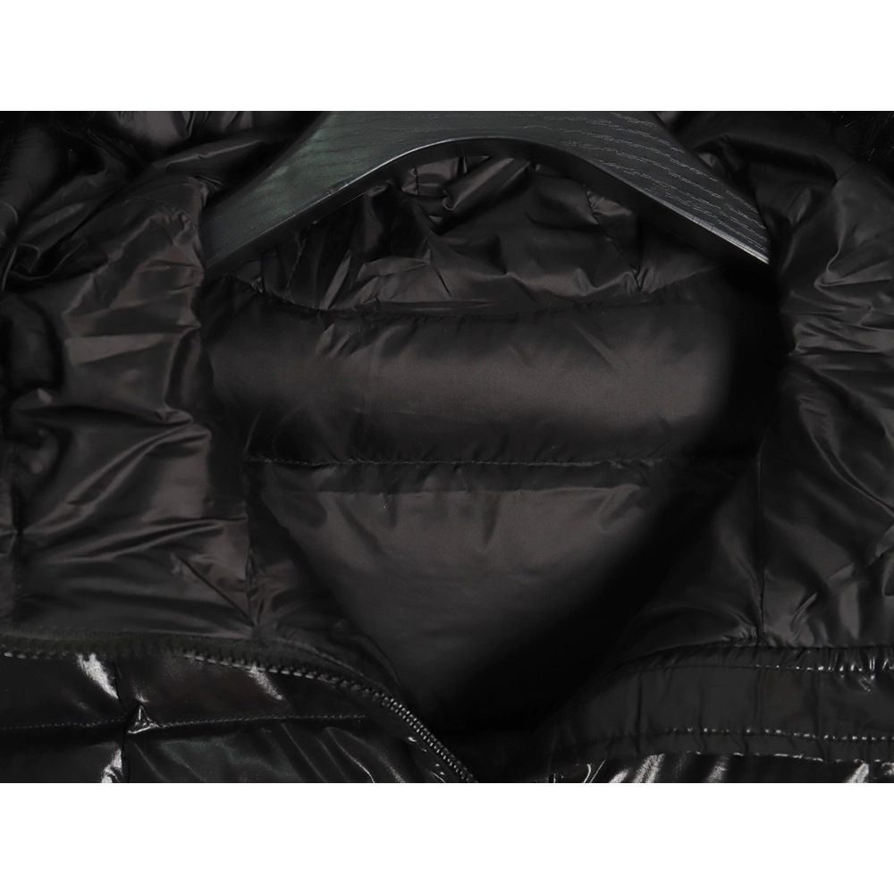 Moncler Hooded Logo Vest Down Jacket,Moncler Jacket,Jacket,APPAREL