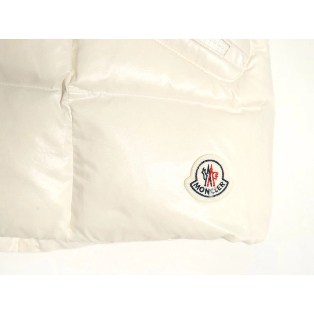 Moncler Hooded Logo Vest Down Jacket,Moncler Jacket,Jacket,APPAREL