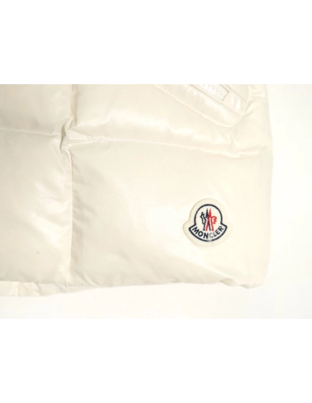 Moncler Hooded Logo Vest Down Jacket,Moncler Jacket,Jacket,APPAREL