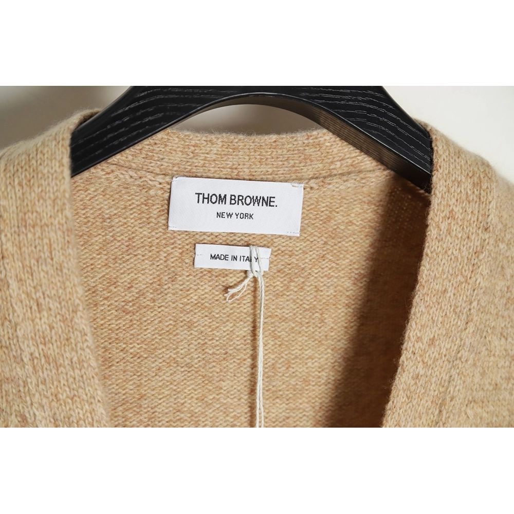 Thom Browne Three Button Cardigan,Thom Browne Sweatshirt,Sweatshirt,APPAREL