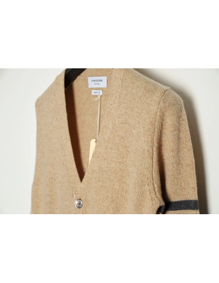 Thom Browne Three Button Cardigan,Thom Browne Sweatshirt,Sweatshirt,APPAREL