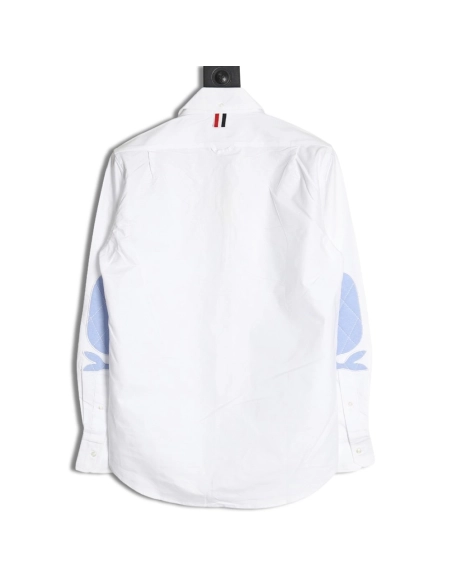 Thom Browne patchwork webbing shirt,Loewe Shirt,Shirt,APPAREL