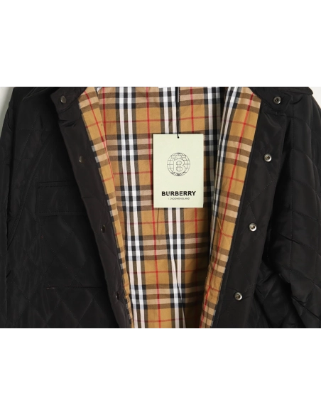 Burberry rhombus multipocket padded jacket,Burberry Jacket,Jacket,APPAREL