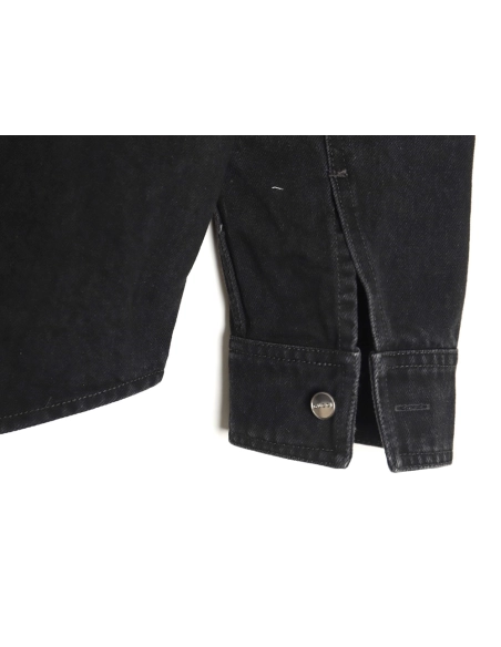Gucci patch embroidered denim jacket,Gucci Jacket,Jacket,APPAREL