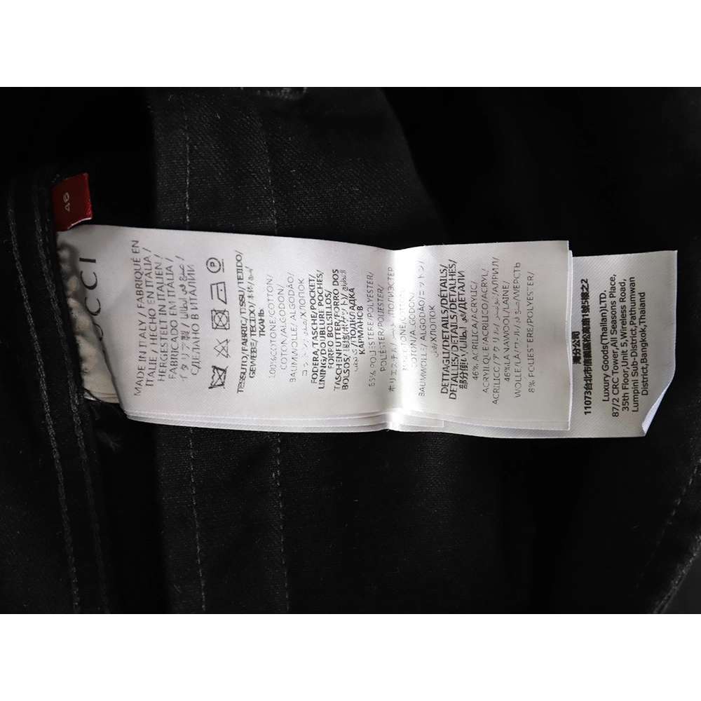 Gucci patch embroidered denim jacket,Gucci Jacket,Jacket,APPAREL