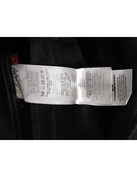 Gucci patch embroidered denim jacket,Gucci Jacket,Jacket,APPAREL