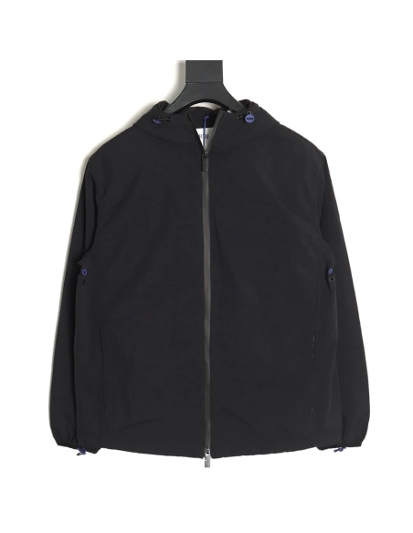 Burberry Back Waist Warhorse Zipper Hooded Jacket,Burberry Jacket,Jacket,APPAREL