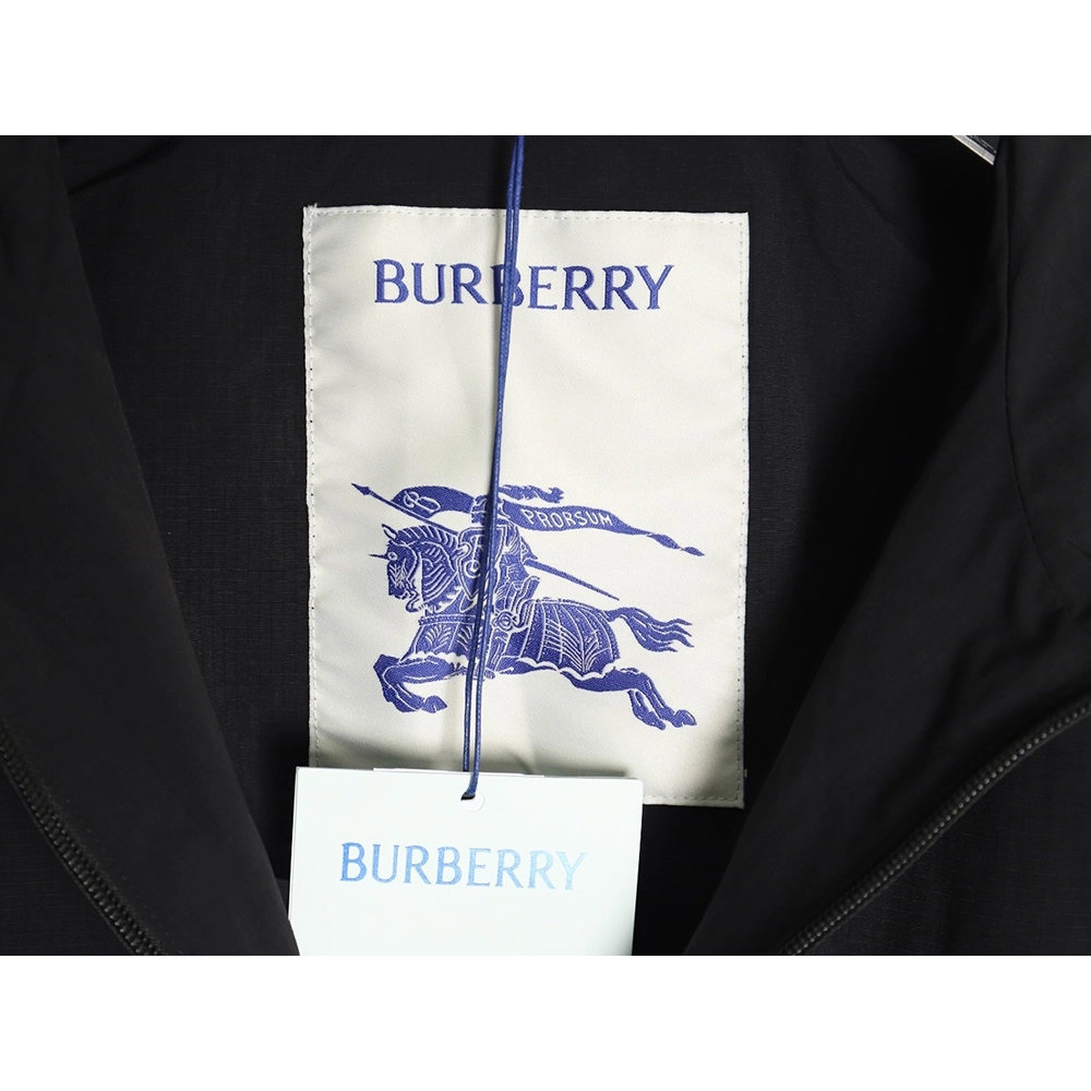 Burberry Back Waist Warhorse Zipper Hooded Jacket,Burberry Jacket,Jacket,APPAREL