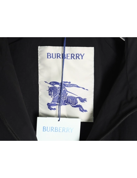Burberry Back Waist Warhorse Zipper Hooded Jacket,Burberry Jacket,Jacket,APPAREL