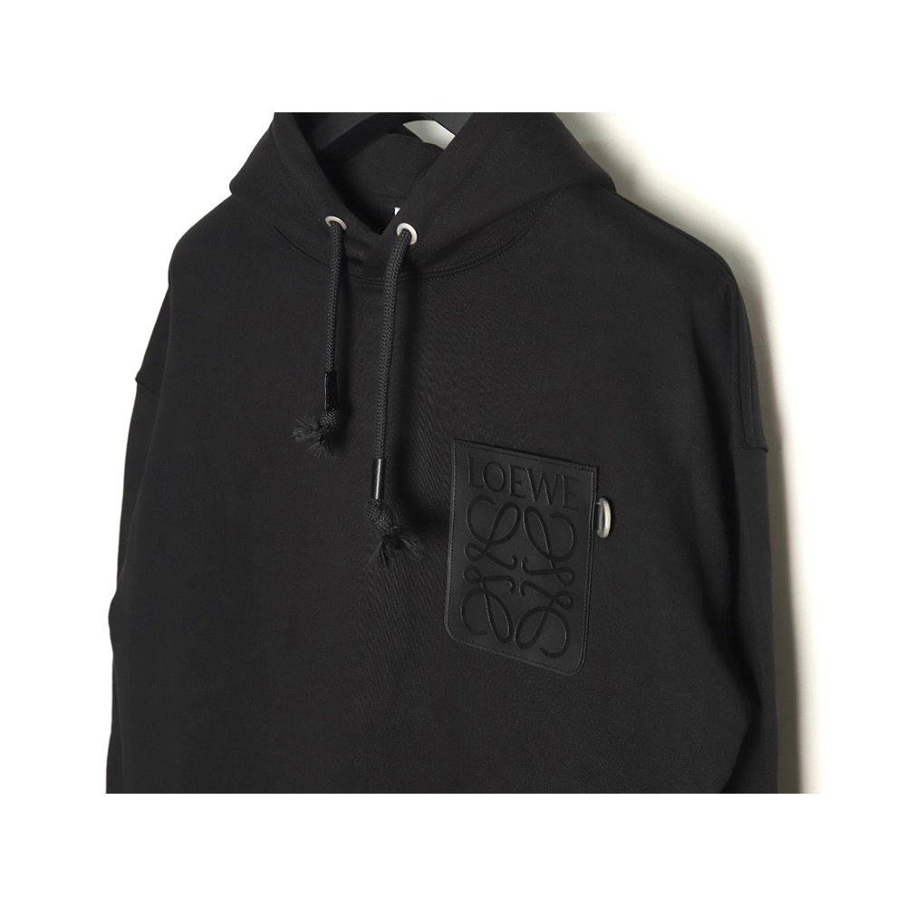 Loewe Pocket Embossed Hoodie,Loewe Hoodie,Hoodie,APPAREL