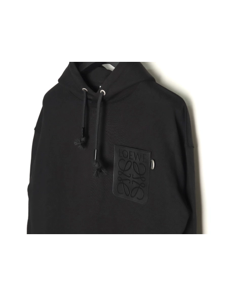 Loewe Pocket Embossed Hoodie,Loewe Hoodie,Hoodie,APPAREL